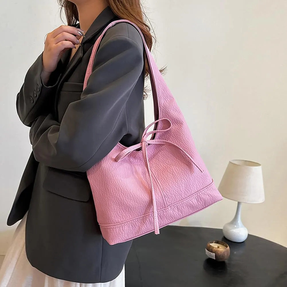 YFGBCX Tote Bags for Women - Slouchy Soft Leather Hobo Handbags for Office