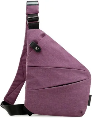 ZUEVI Anti Theft Travel Sling Bag for Women/Men - Fashion Crossbody Purse for Casual Traveling