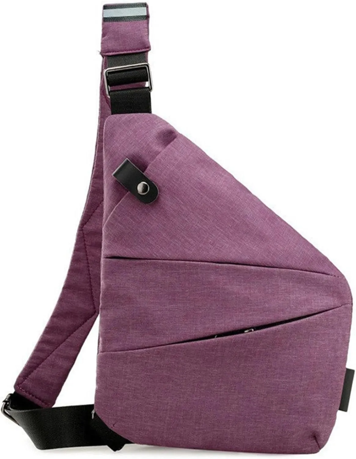 ZUEVI Anti Theft Travel Sling Bag for Women/Men - Fashion Crossbody Purse for Casual Traveling