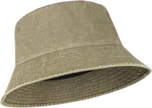 Zylioo Oversize XXL Washed Bucket Hat for Men Women,Large Faded Denim Sun Hat,Packable Travel Beach Hats for Big Heads